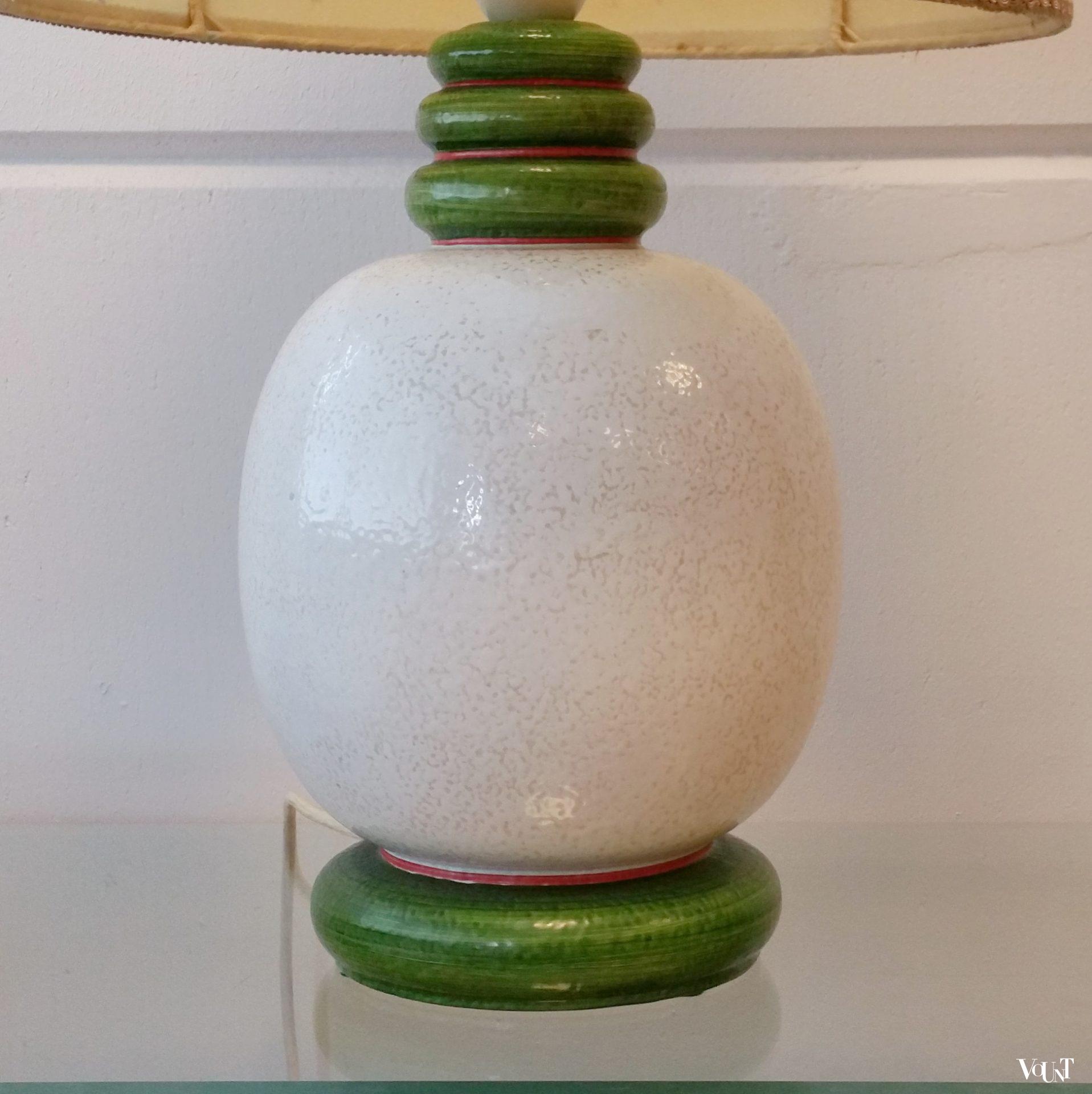 Tafellamp botanisch, jaren '70