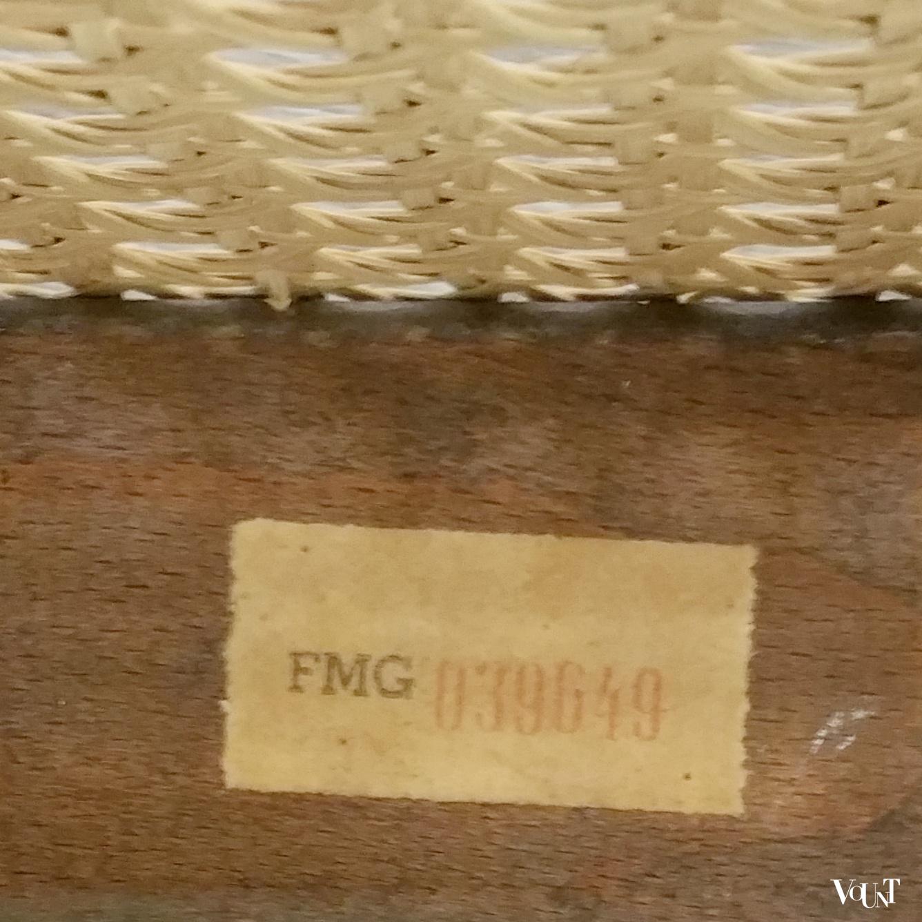 Set van 3 barkrukken nr. 811, Josef Hoffmann, FMG, jaren'60