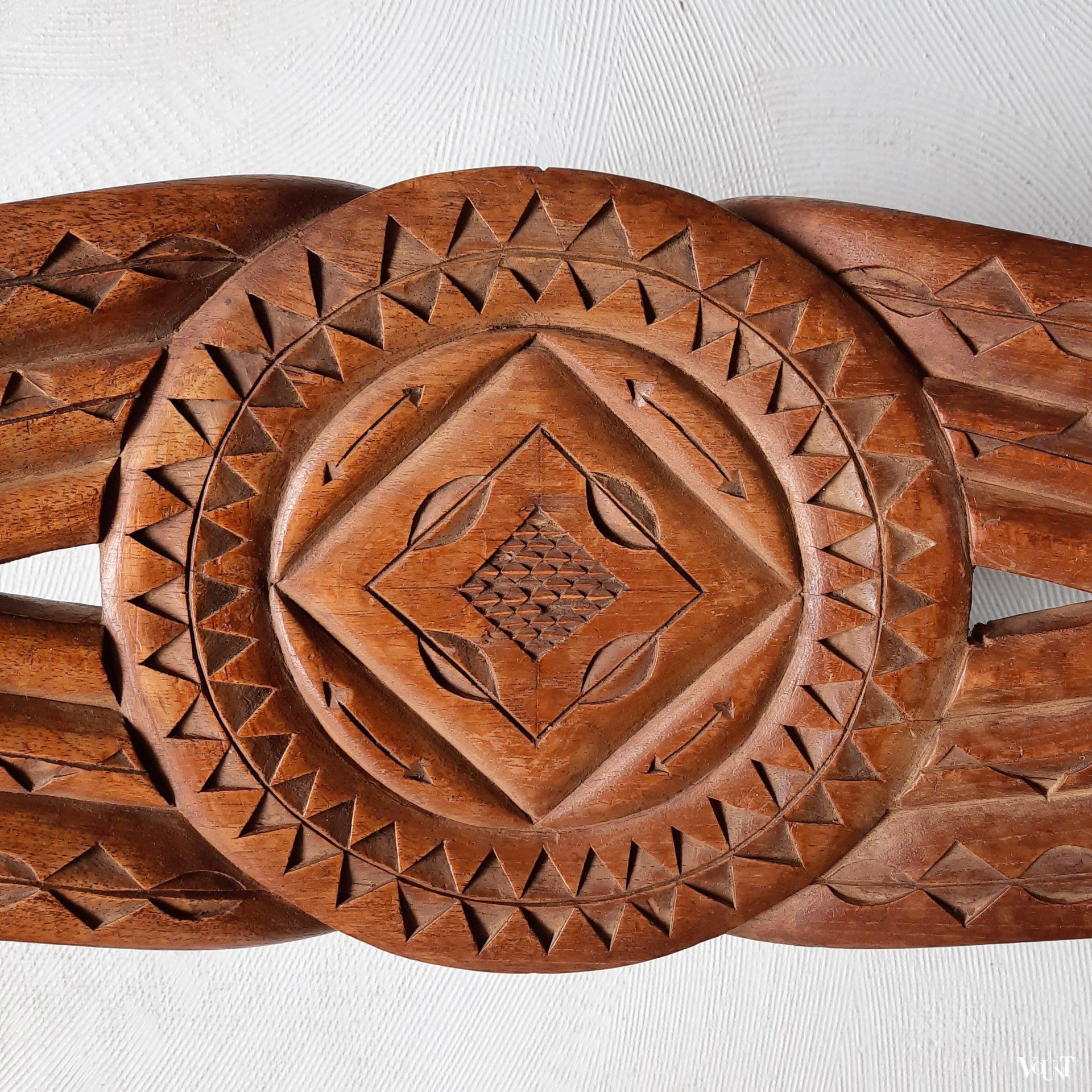 Houten kruk Suriname, Marroncultuur, jaren '60/'70