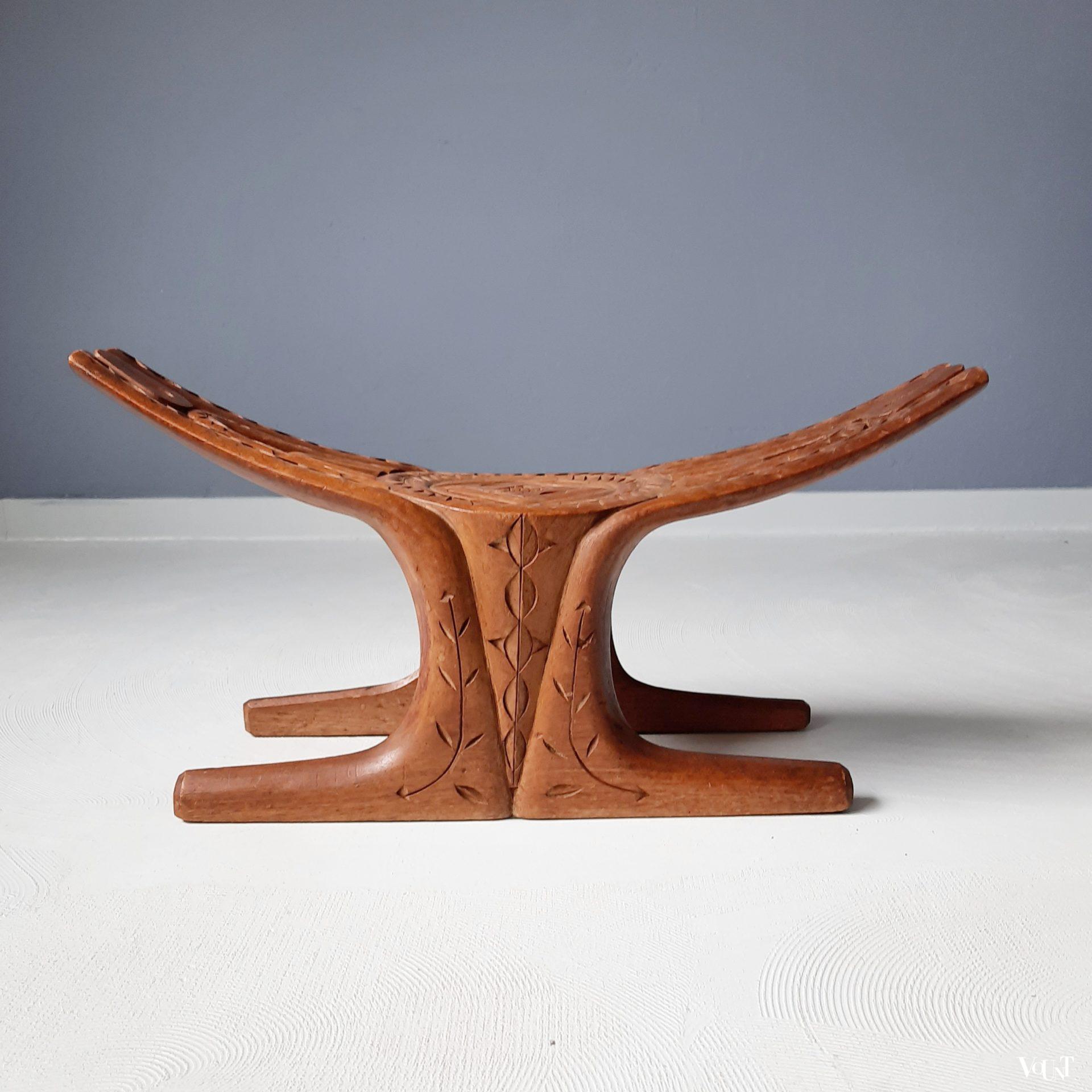 Houten kruk Suriname, Marroncultuur, jaren '60/'70