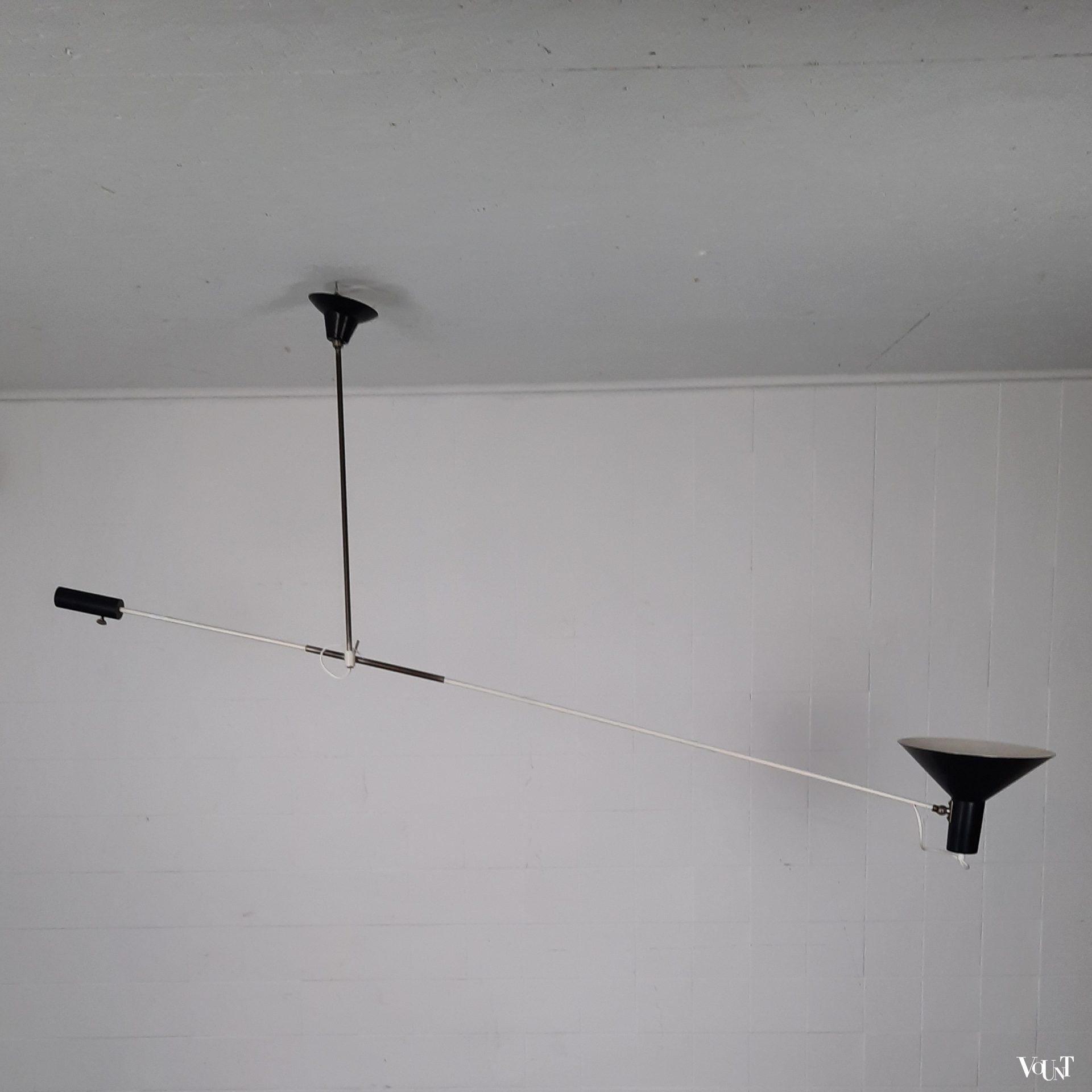 Hengellamp Jan Hoogervorst voor Anvia, jaren '60