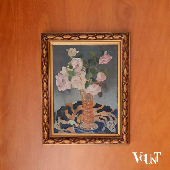 Stilleven vaas met bloemen, H. Paulissen, 1e kwart 20e eeuw