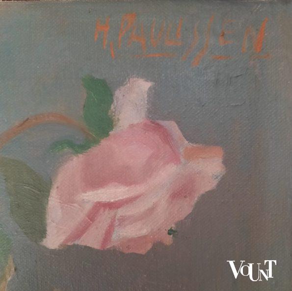 Stilleven vaas met bloemen, H. Paulissen, 1e kwart 20e eeuw