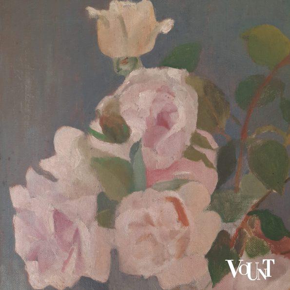 Stilleven vaas met bloemen, H. Paulissen, 1e kwart 20e eeuw