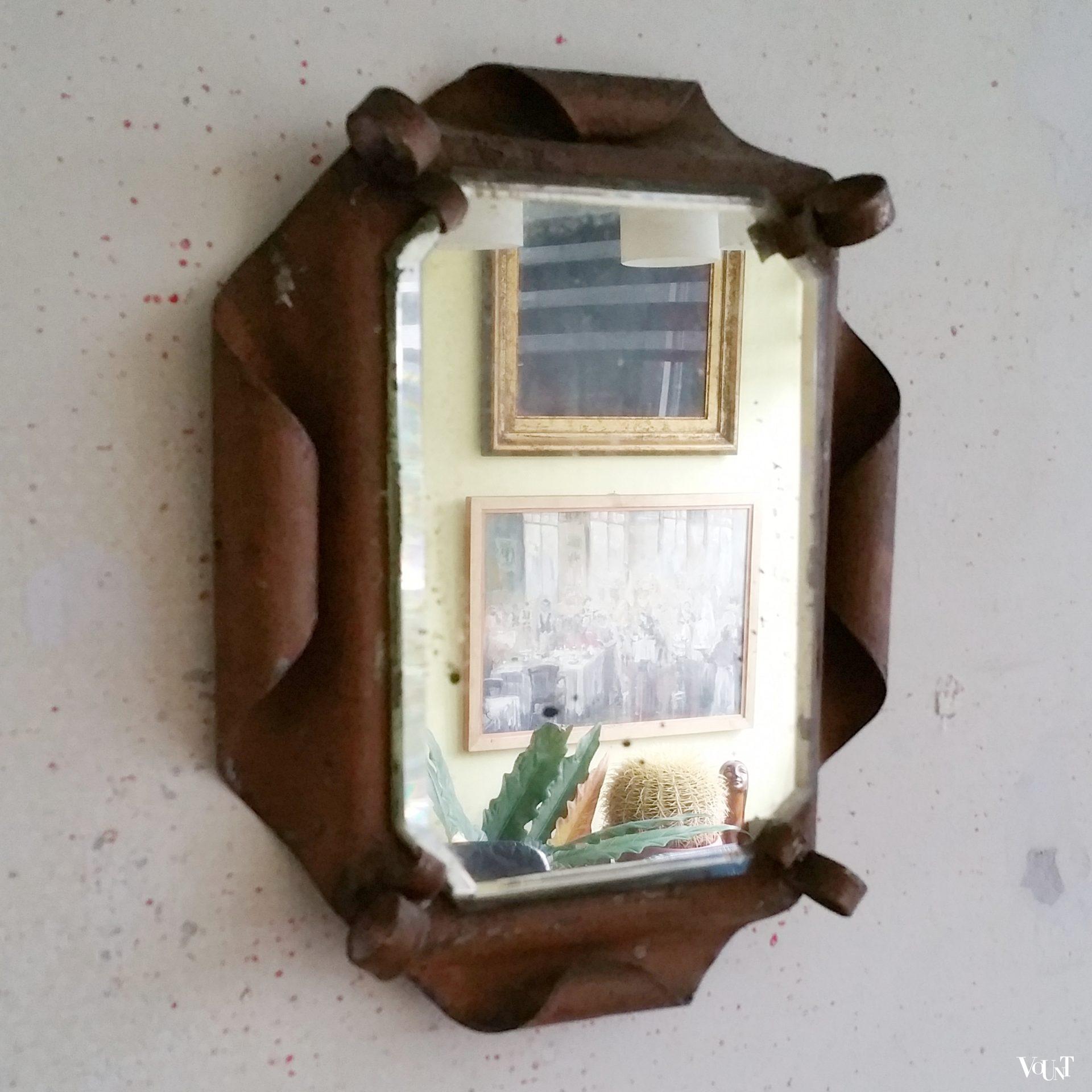 Frans art deco wandspiegeltje, ca. 1920