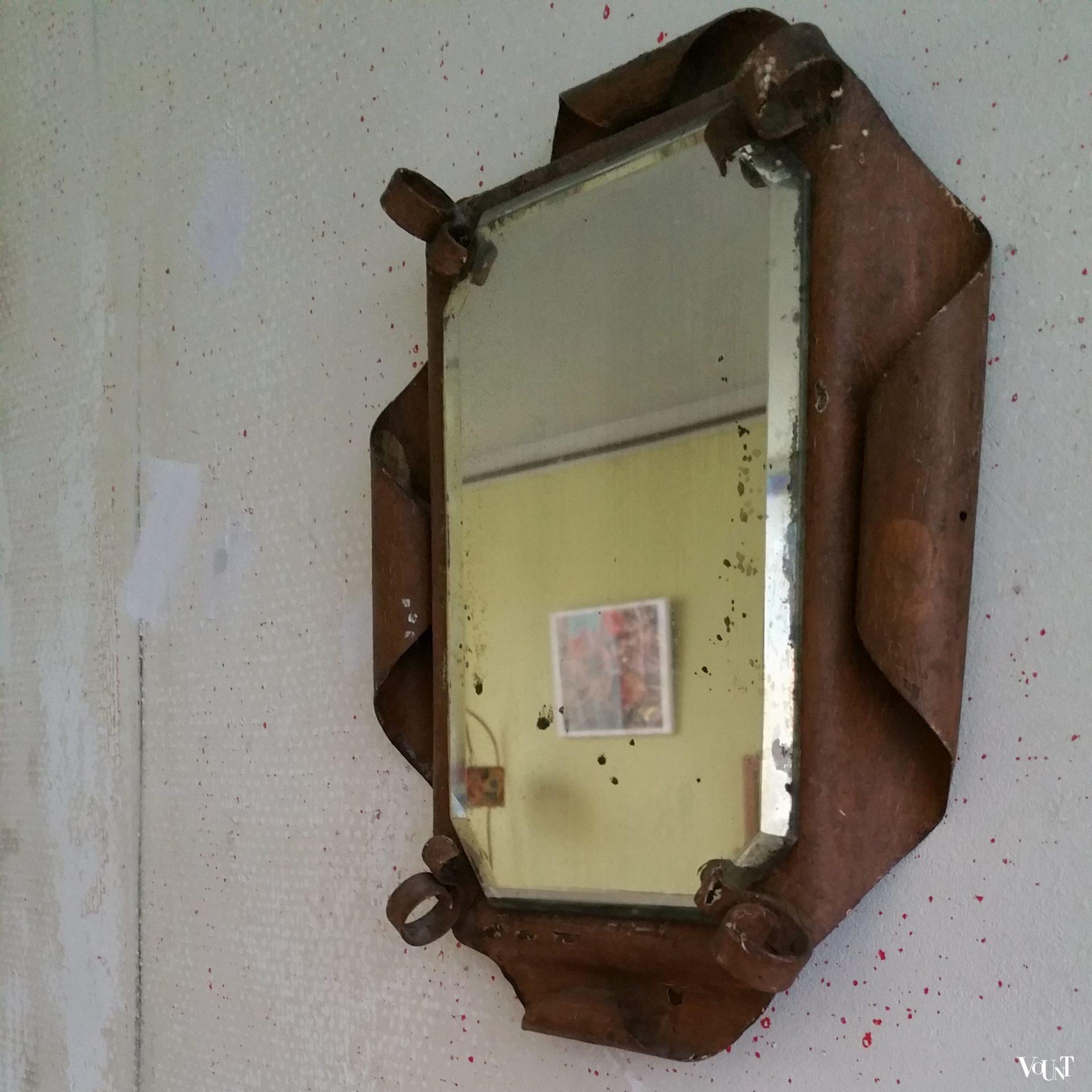 Frans art deco wandspiegeltje, ca. 1920