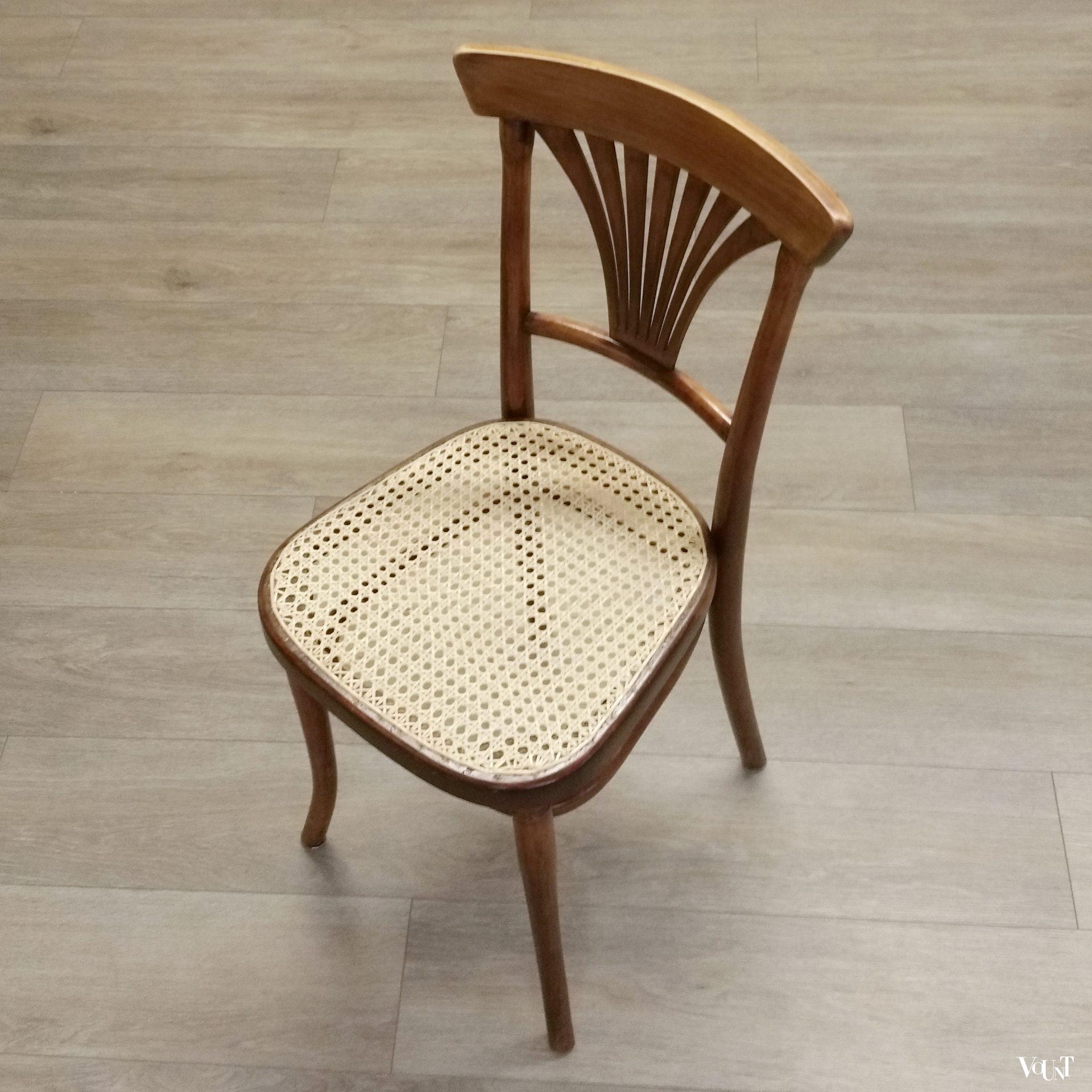 Set van 4 Thonet-stoelen nr. 221, rond 1900