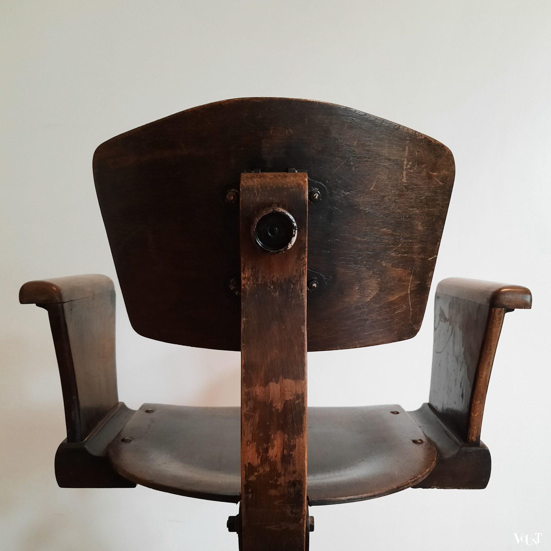 Art deco bureaustoel, jaren '20/'30