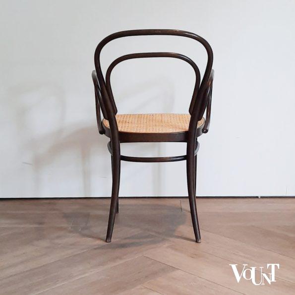 Set van 4 Thonet-stoelen nr. 214, jaren '70