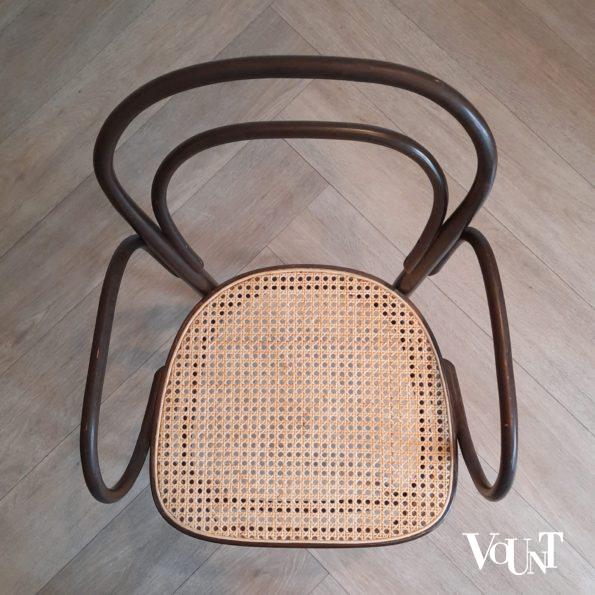 Set van 4 Thonet-stoelen nr. 214, jaren '70