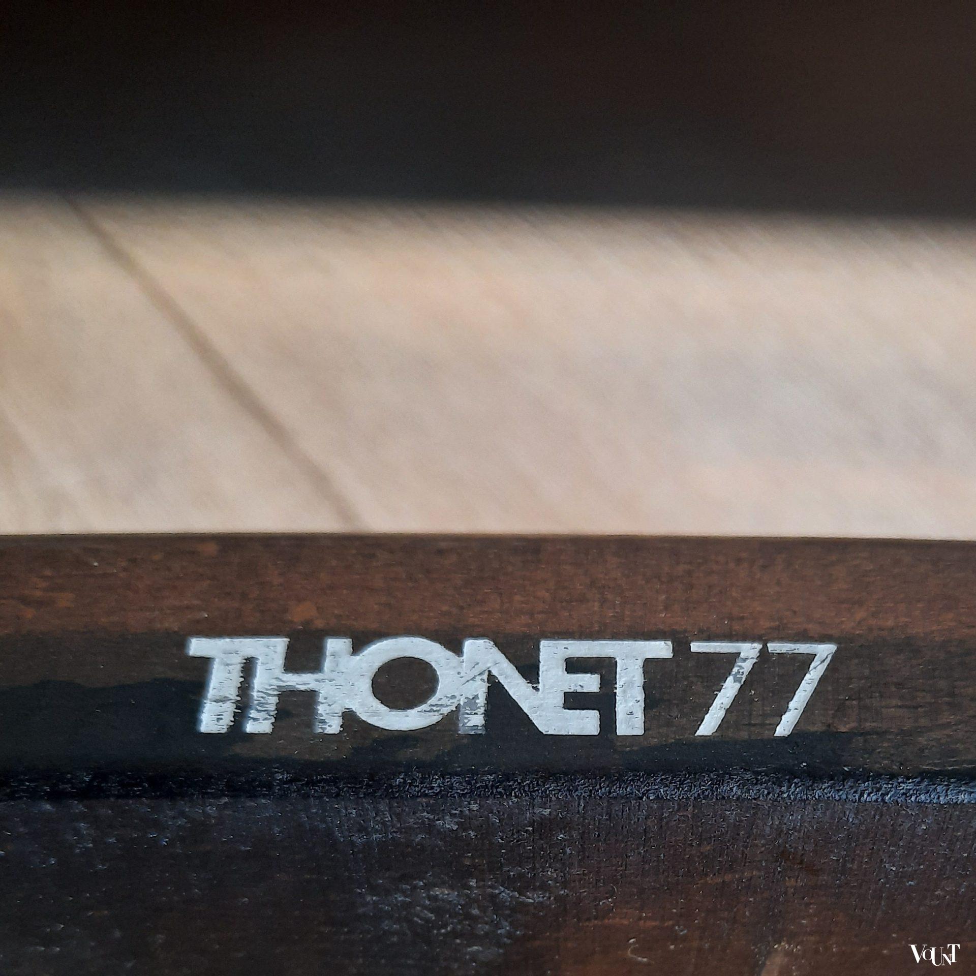 Set van 4 Thonet-stoelen nr. 214, jaren '70