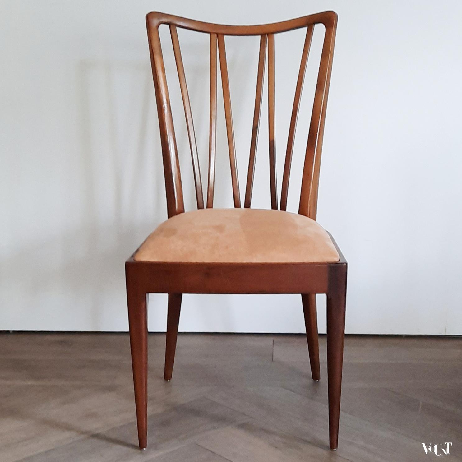 Set van 4 eettafelstoelen, A.A. Patijn voor Zijlstra Joure, jaren '50