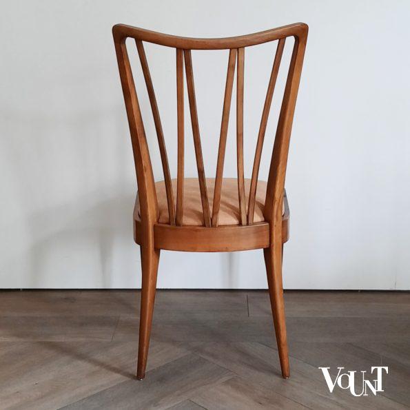 Set van 4 eettafelstoelen, A.A. Patijn voor Zijlstra Joure, jaren '50