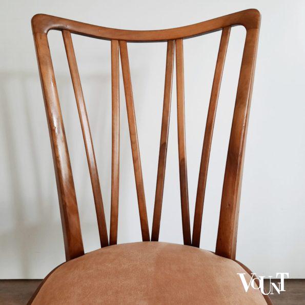 Set van 4 eettafelstoelen, A.A. Patijn voor Zijlstra Joure, jaren '50