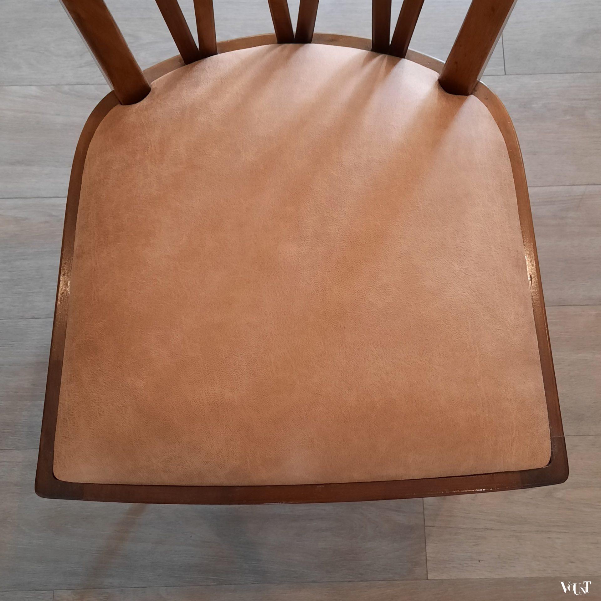 Set van 4 eettafelstoelen, A.A. Patijn voor Zijlstra Joure, jaren '50