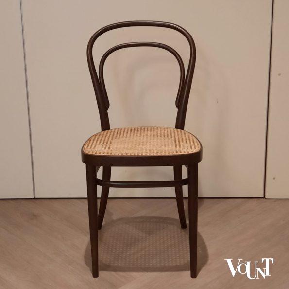 Set van 4 Thonet-stoelen nr. 214, jaren '70
