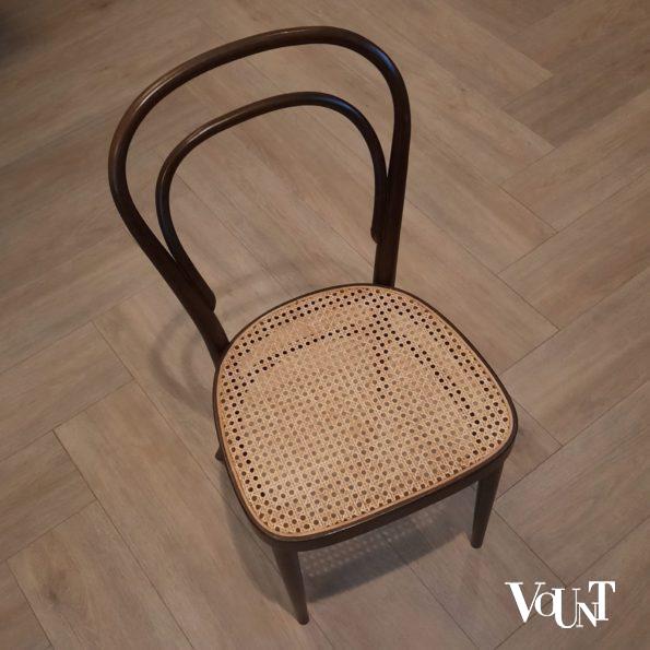 Set van 4 Thonet-stoelen nr. 214, jaren '70