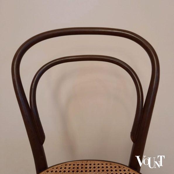 Set van 4 Thonet-stoelen nr. 214, jaren '70
