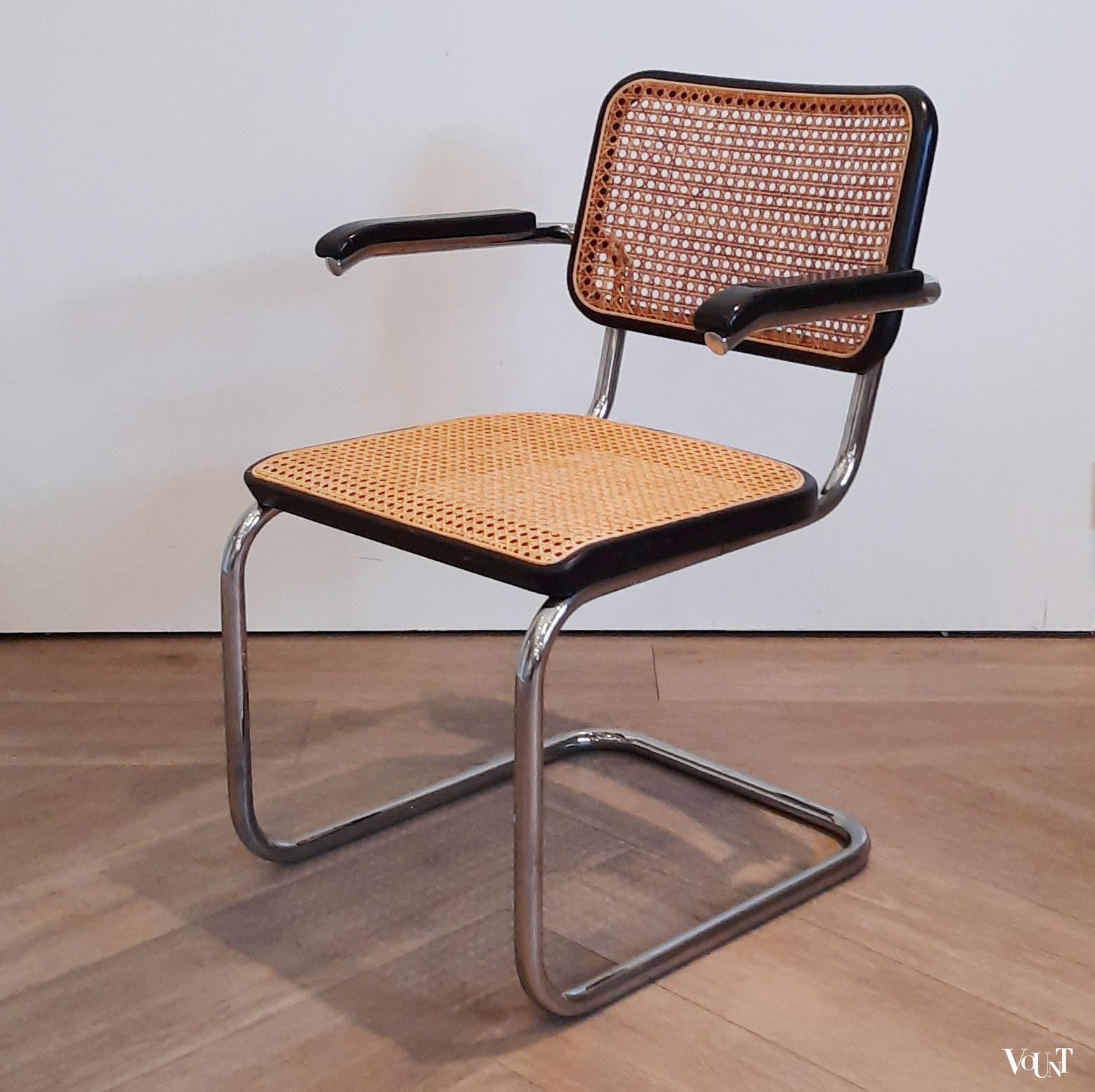 Stoel S64, Marcel Breuer voor Thonet, 1983