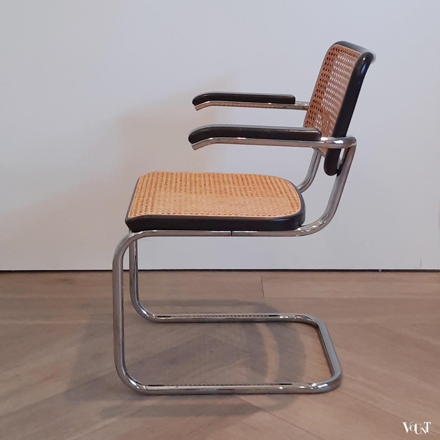 Stoel S64, Marcel Breuer voor Thonet, 1983