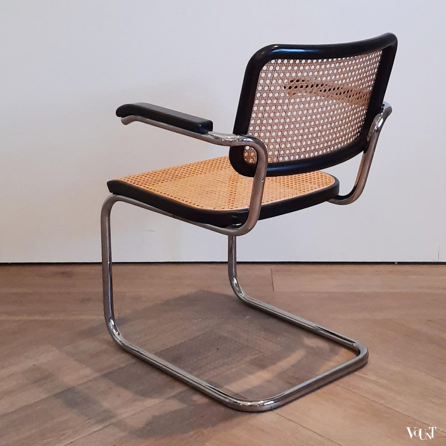 Stoel S64, Marcel Breuer voor Thonet, 1983