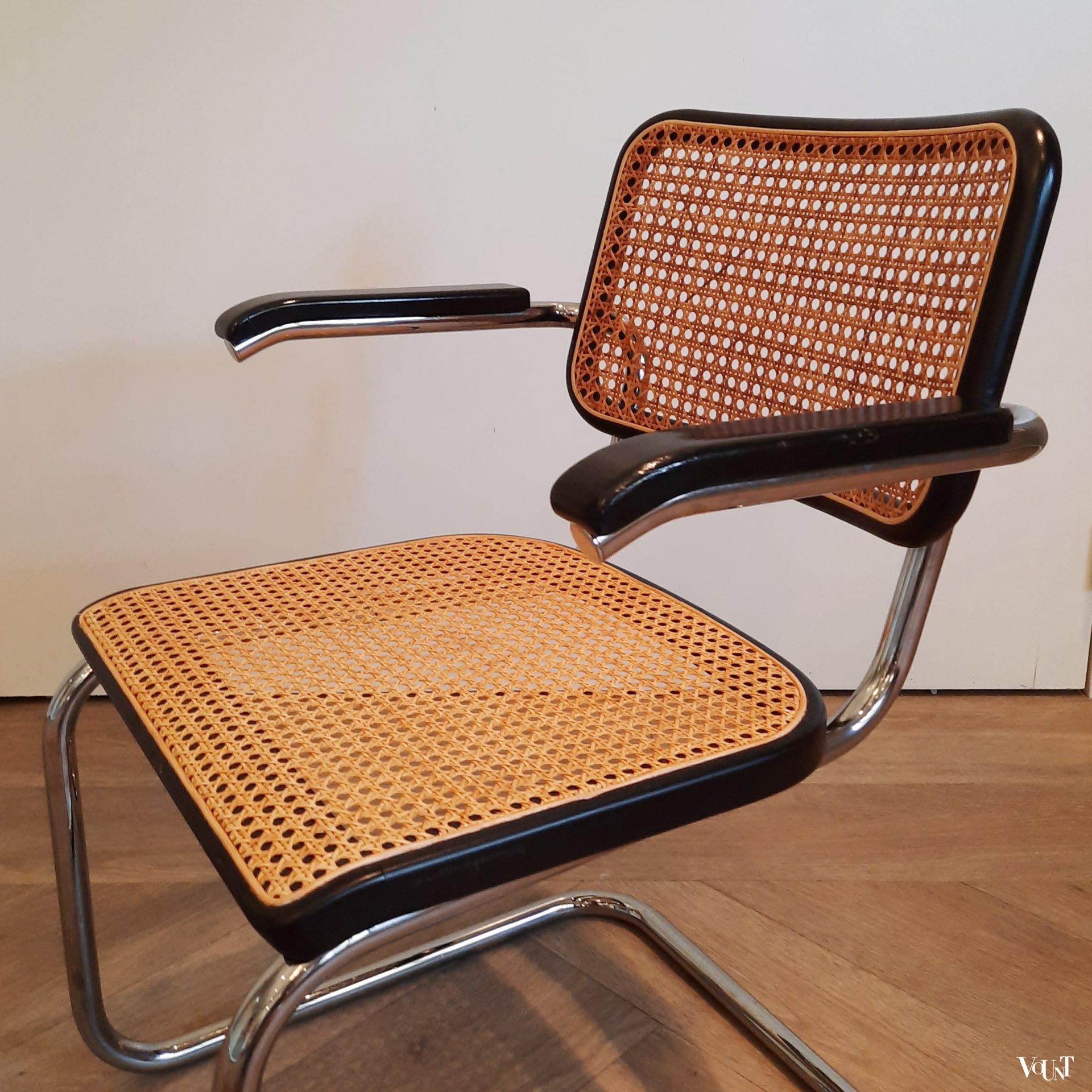 Stoel S64, Marcel Breuer voor Thonet, 1983
