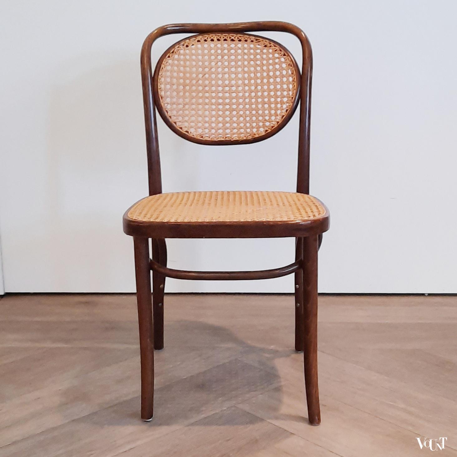 Set van 4 beukenhouten bentwood stoelen, ZPM Radomsko, jaren '60/'70