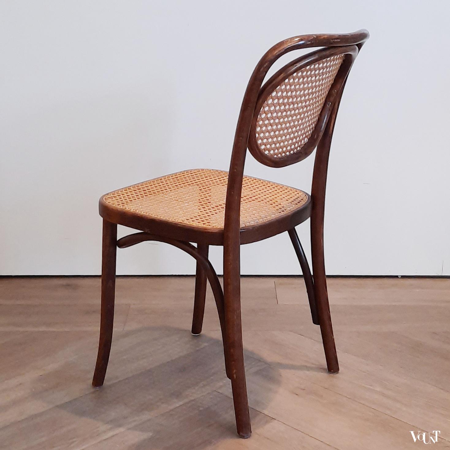 Set van 4 beukenhouten bentwood stoelen, ZPM Radomsko, jaren '60/'70