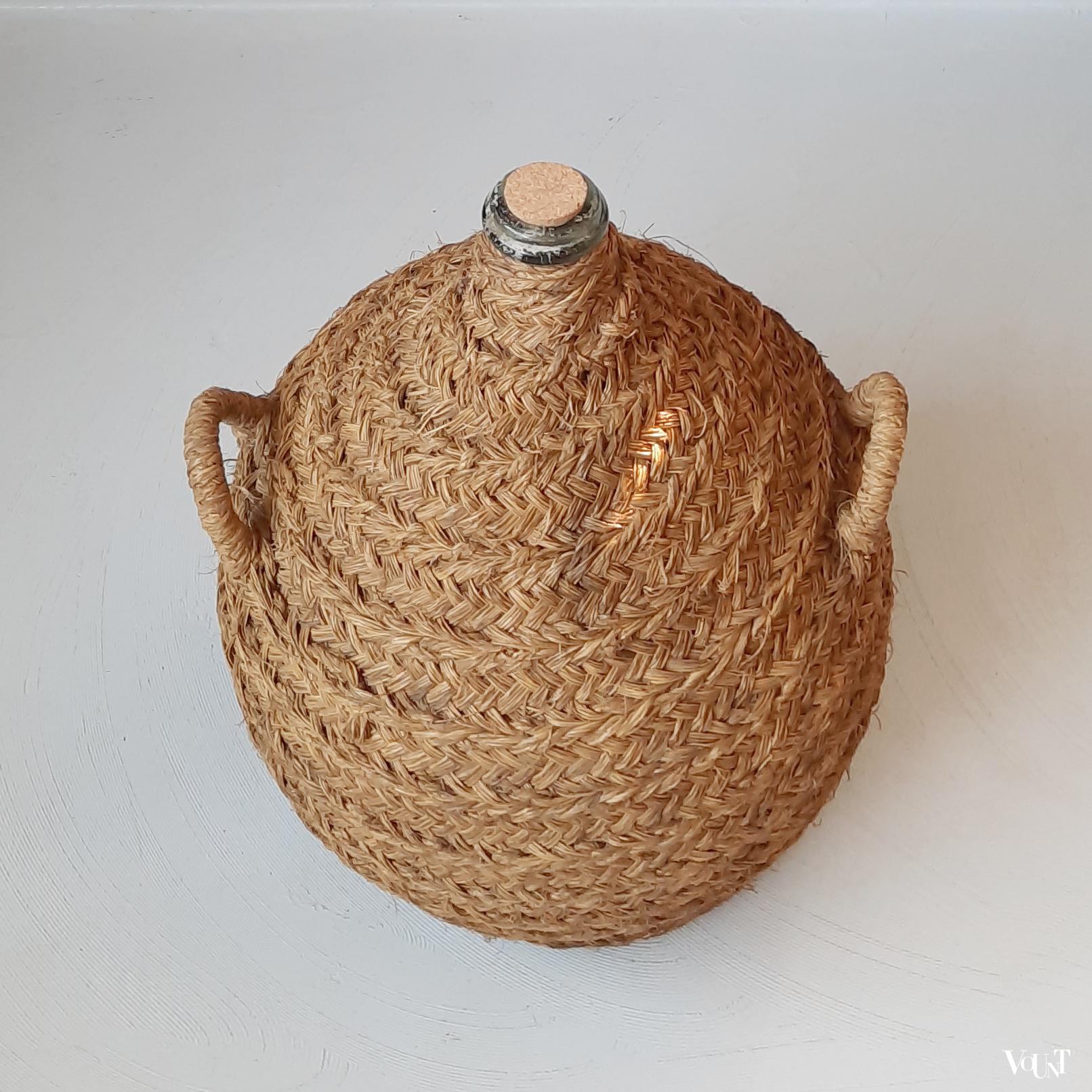 Vintage Franse Demijohn of mandfles