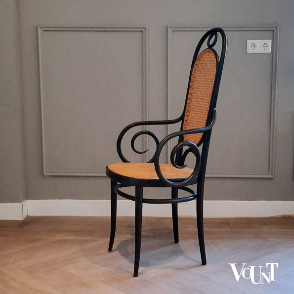 Set van 6 stoelen nr. 207 RF, Thonet, jaren '70