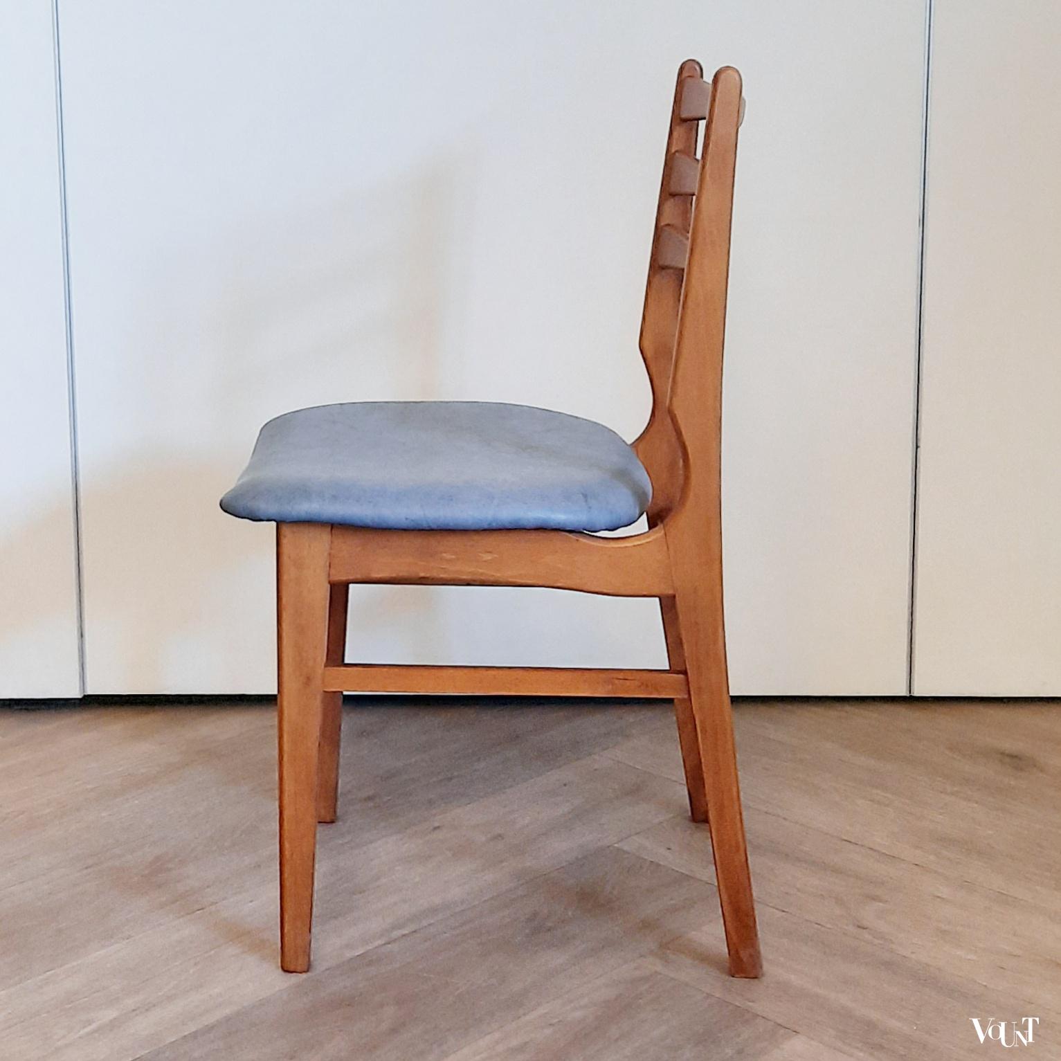 Set van 4 eettafelstoelen Gedser, Ikea, jaren '50