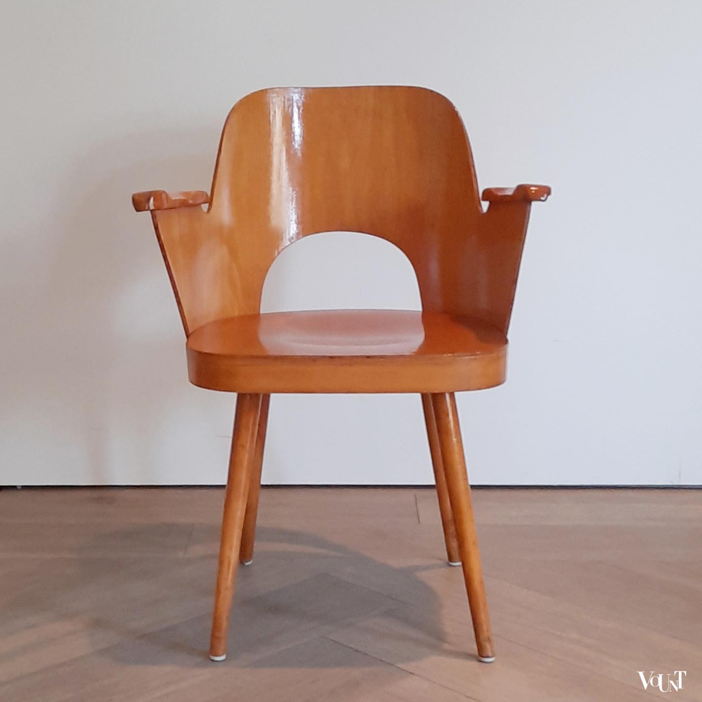 Set van 4 stoelen nr. 1515, Oswald Haerdtl voor Thonet, jaren '50