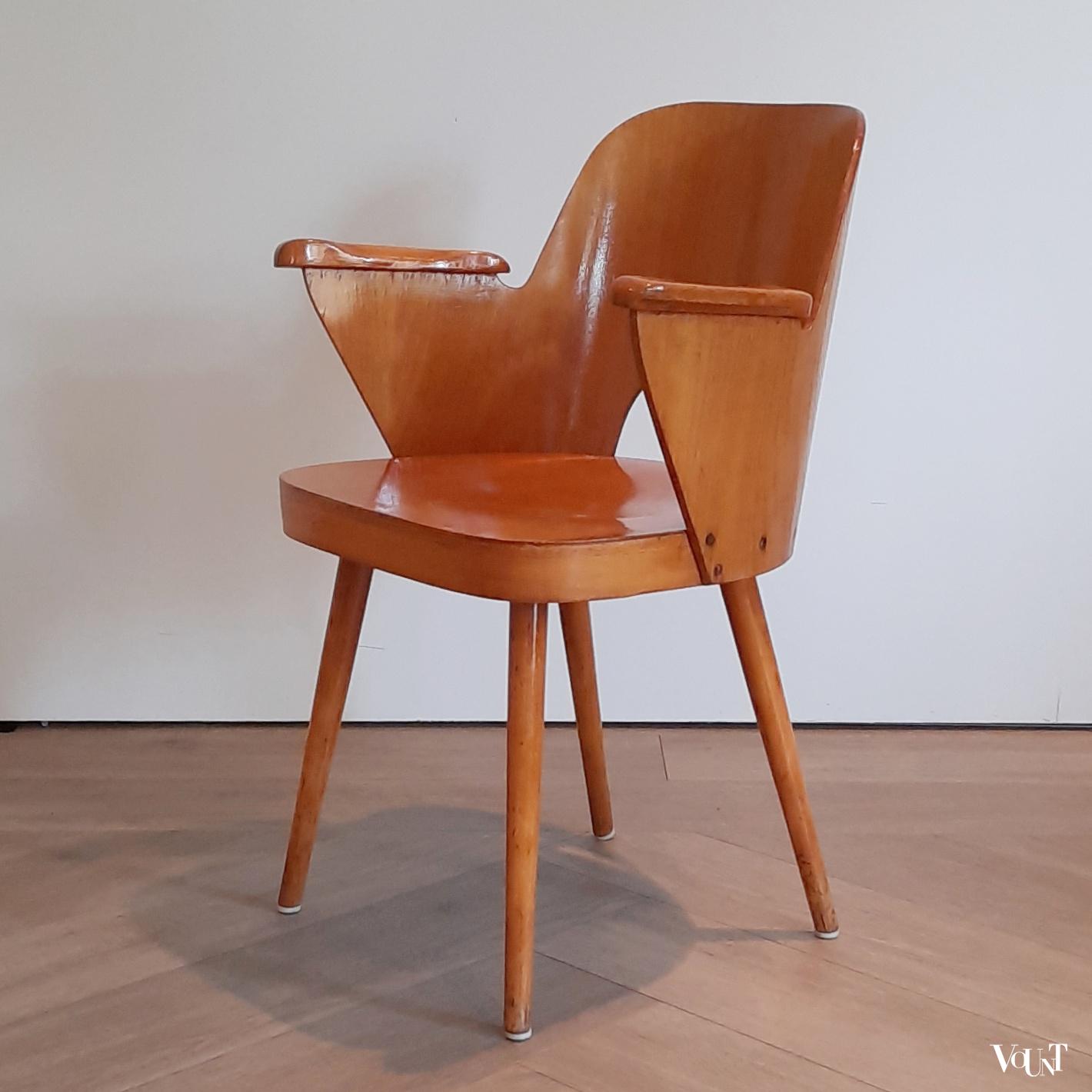 Set van 4 stoelen nr. 1515, Oswald Haerdtl voor Thonet, jaren '50