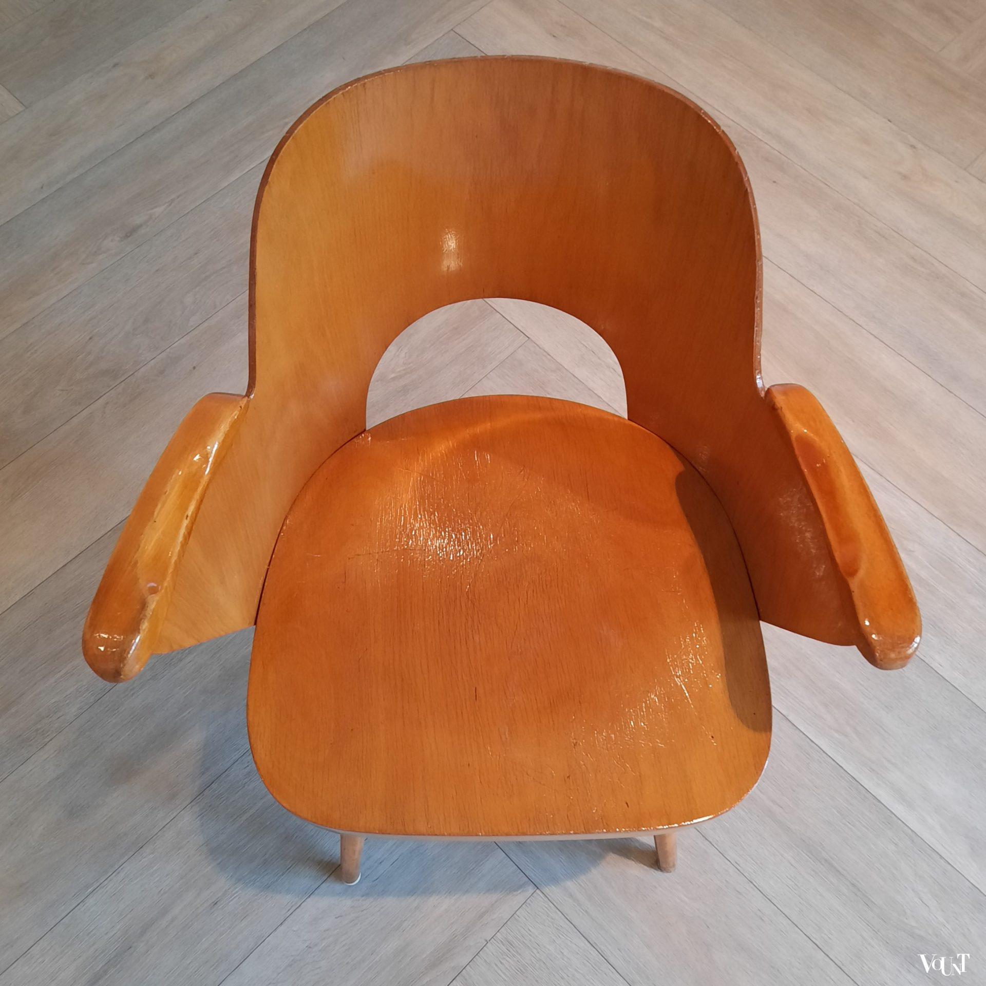 Set van 4 stoelen nr. 1515, Oswald Haerdtl voor Thonet, jaren '50