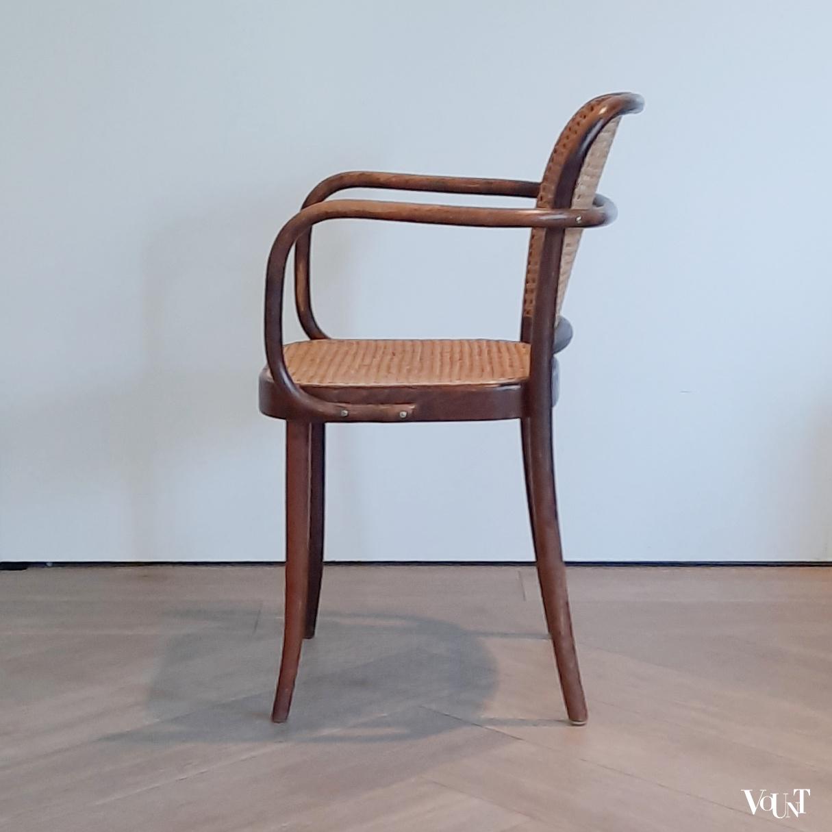 Set van 6 Praag of 811 stoelen, Ligna, jaren '60 / '70