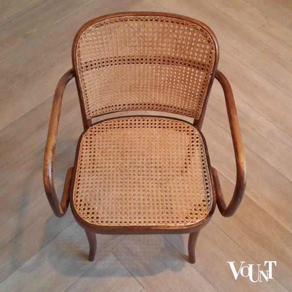 Set van 6 Praag of 811 stoelen, Ligna, jaren '60 / '70