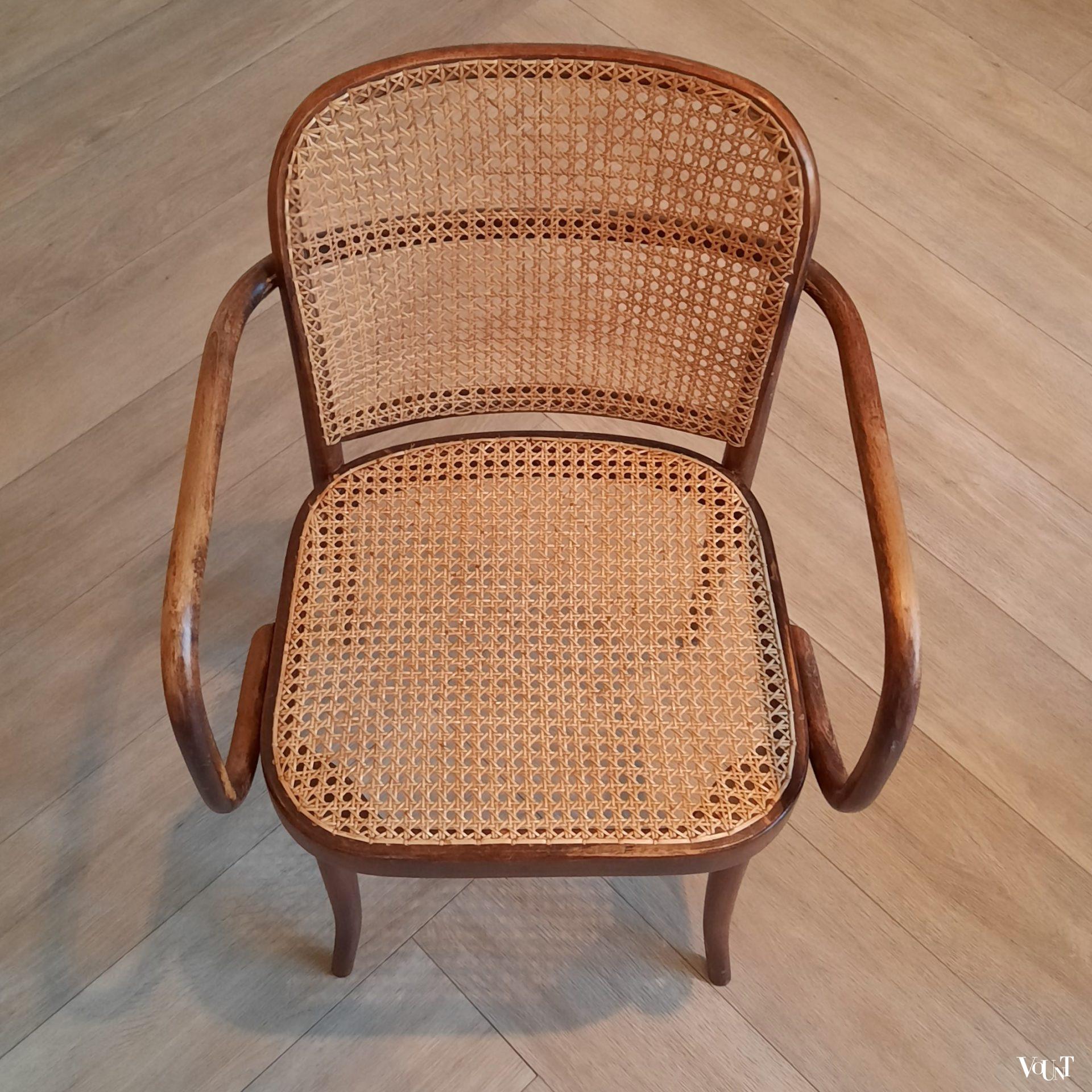 Set van 6 Praag of 811 stoelen, Ligna, jaren '60 / '70