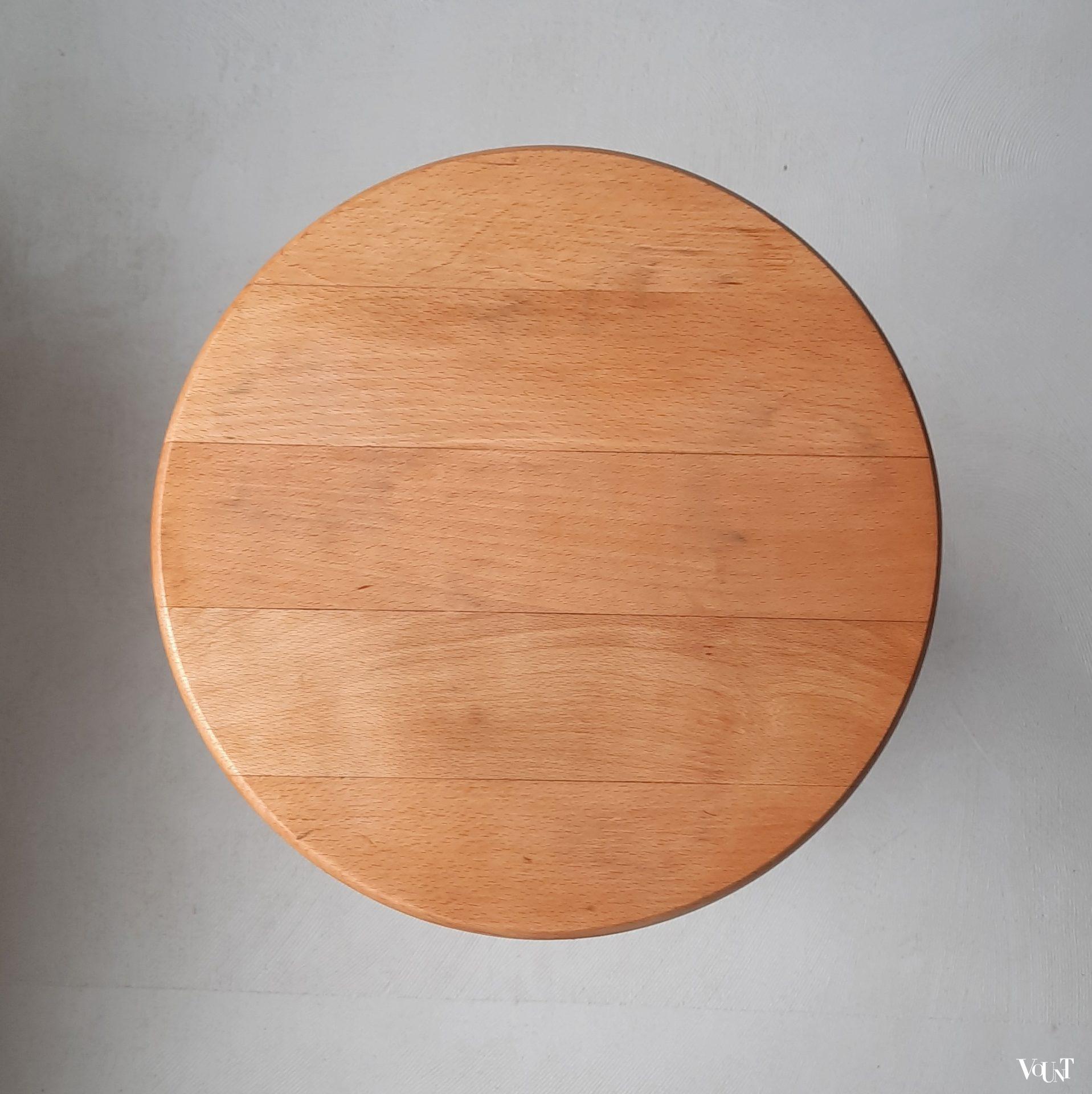 Vintage houten atelierkruk