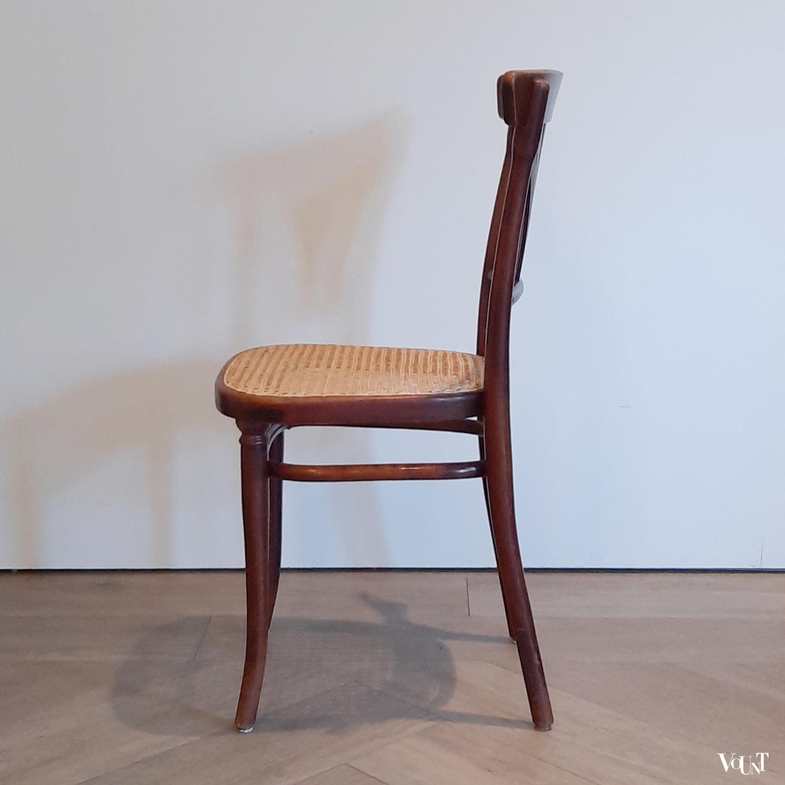 Set van 4 Thonet-stoelen nr. 221, rond 1900