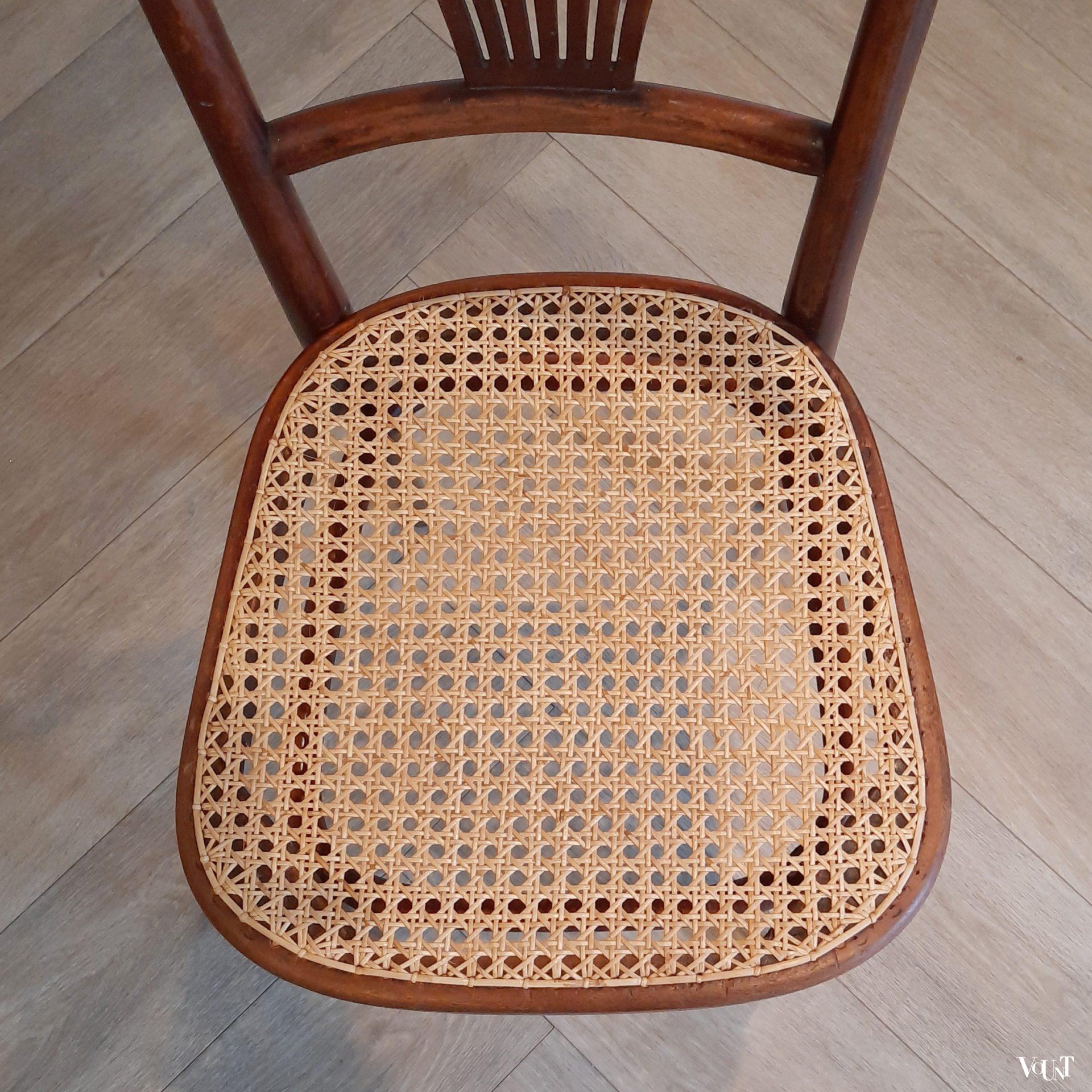Set van 4 Thonet-stoelen nr. 221, rond 1900