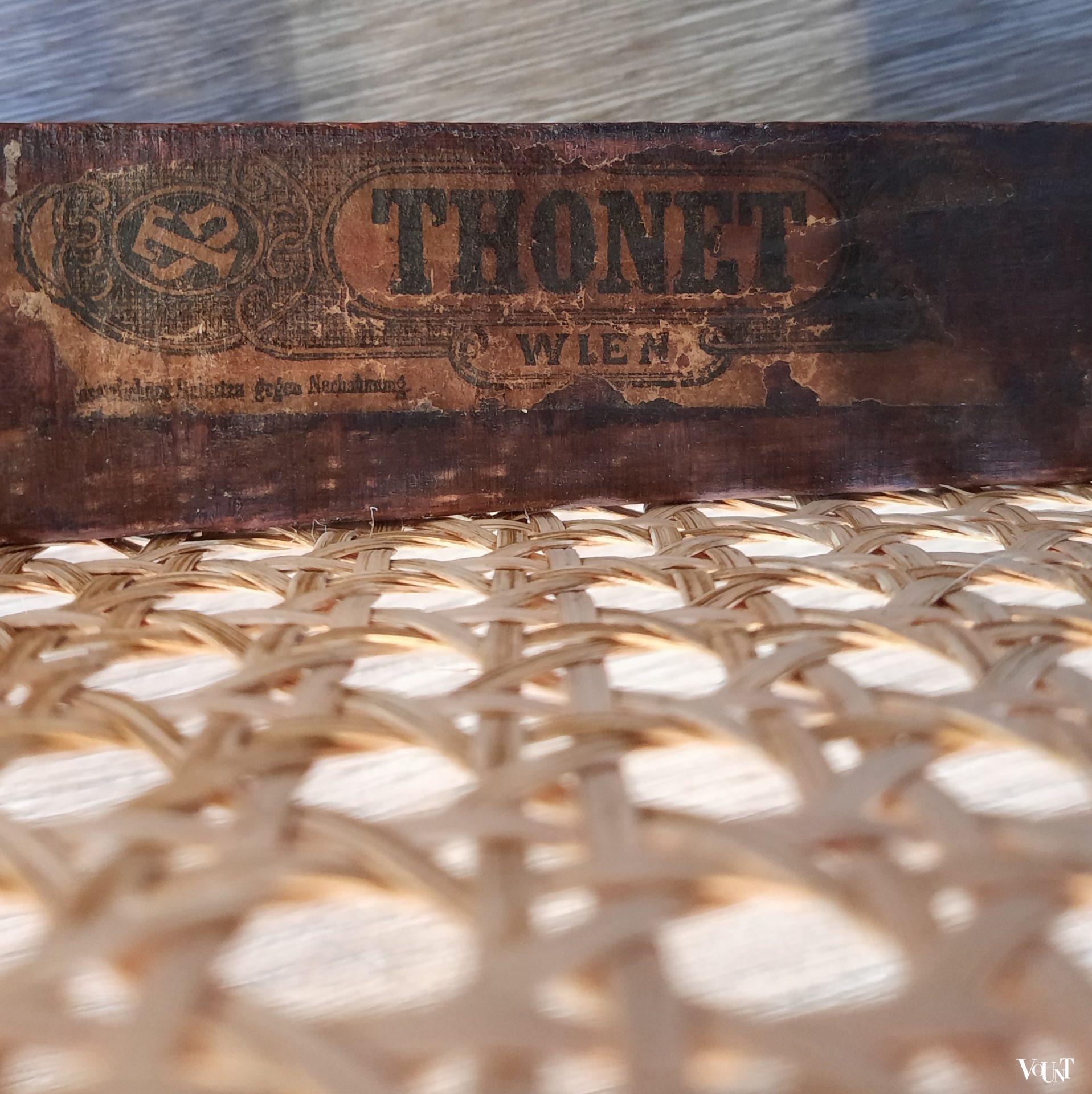 Set van 4 Thonet-stoelen nr. 221, rond 1900