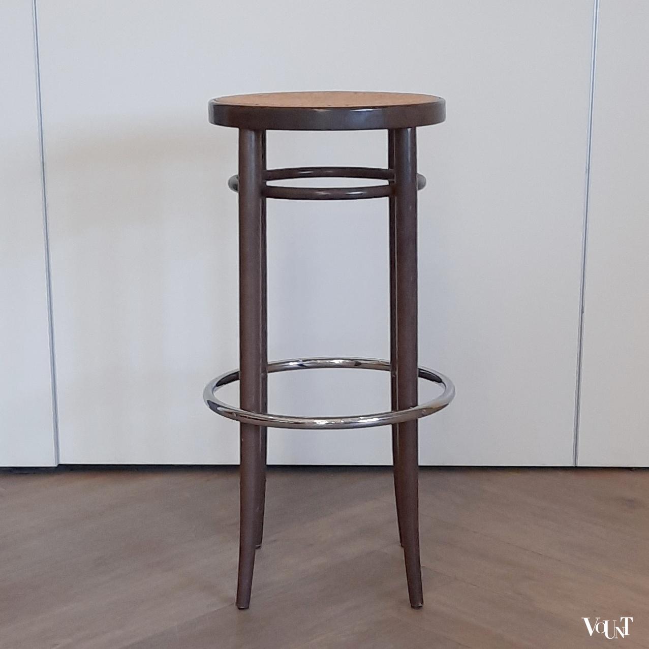 Set van 2 Thonet 204 RH barkrukken, jaren '80