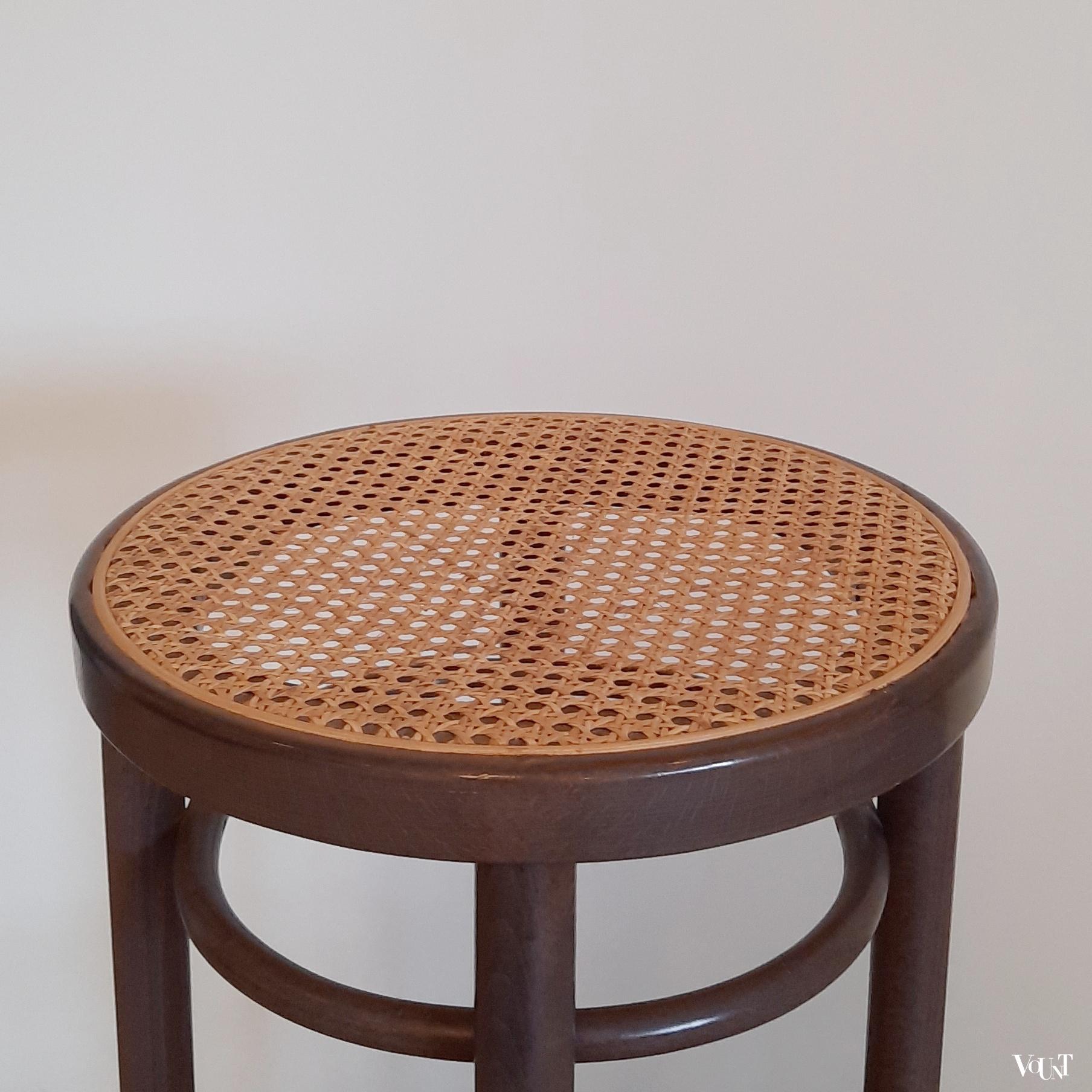 Set van 2 Thonet 204 RH barkrukken, jaren '80