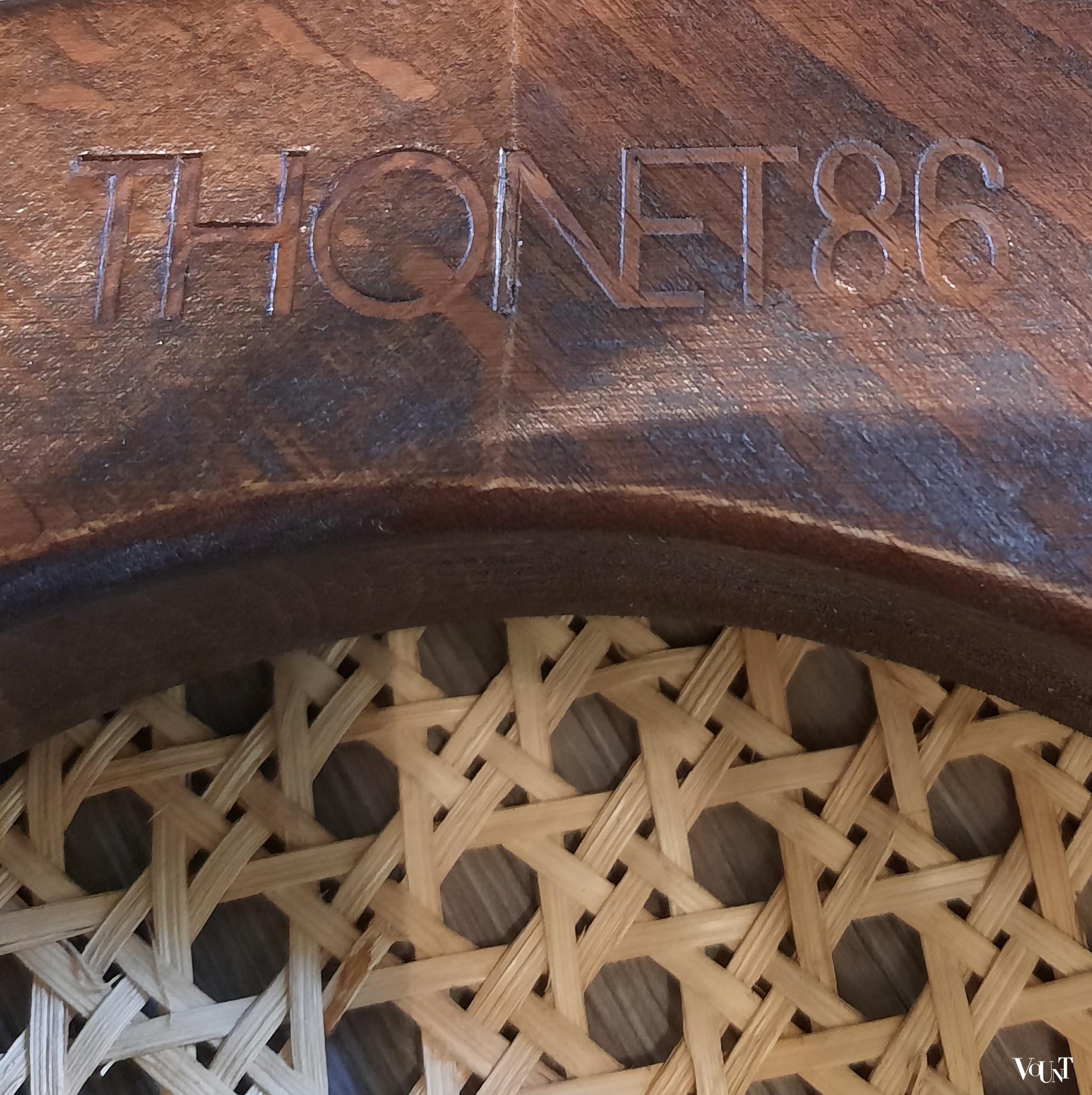 Set van 2 Thonet 204 RH barkrukken, jaren '80