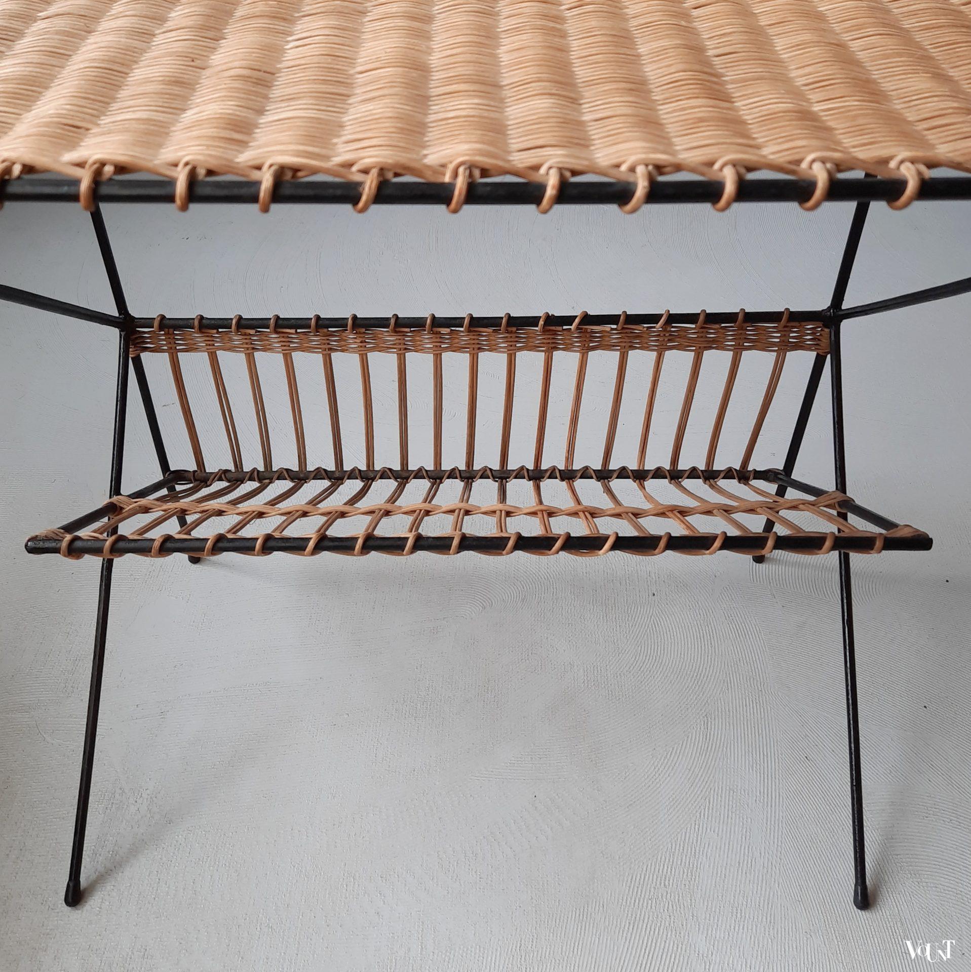 Bijzettafeltje met lectuurhouder, Raoul Guys, jaren '50