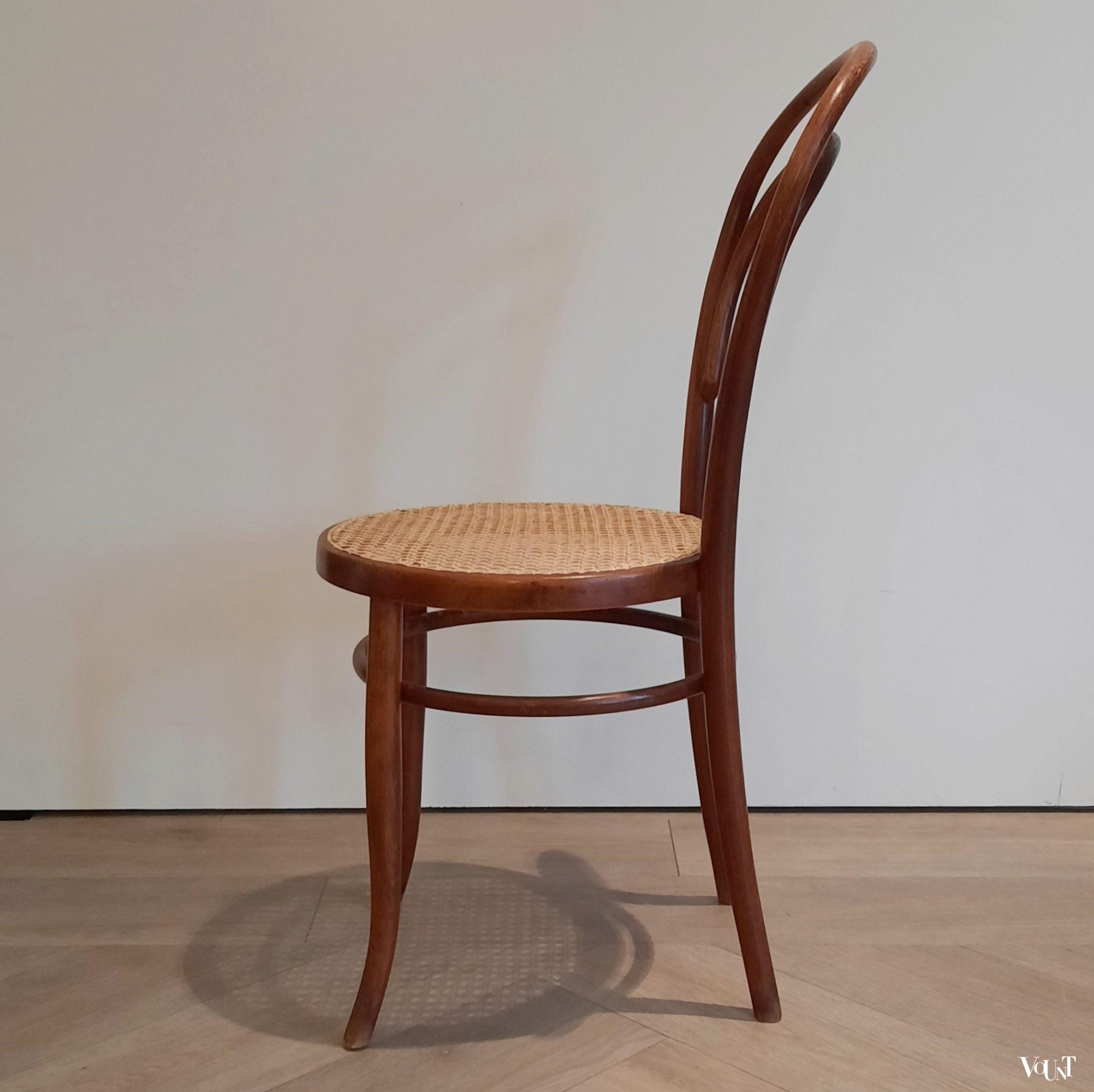 Set van 3 stoelen nr. 14, Fischel, jaren '20