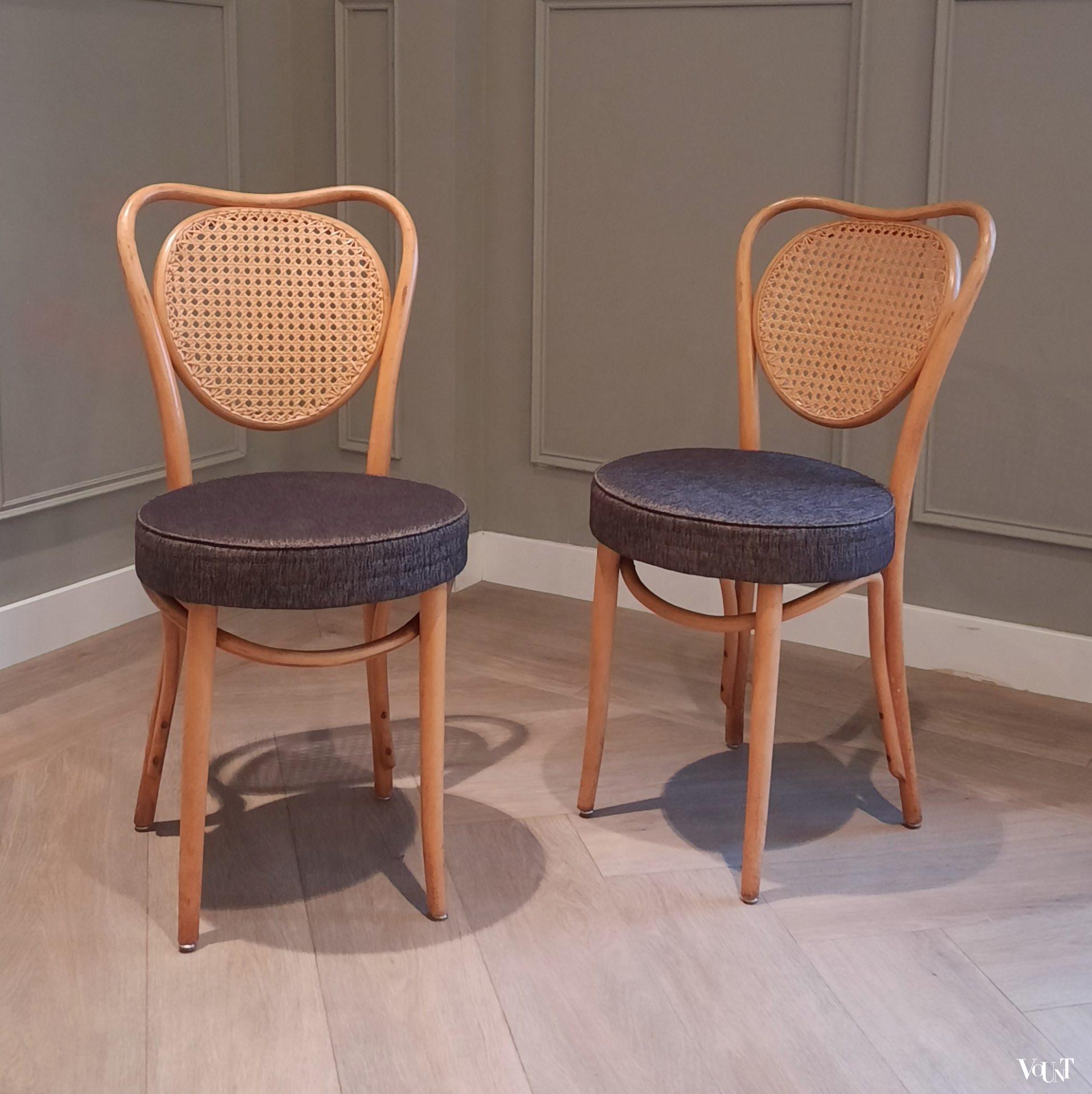 Set van 2 stoelen nr. 5, ZPM Radomsko, jaren '60