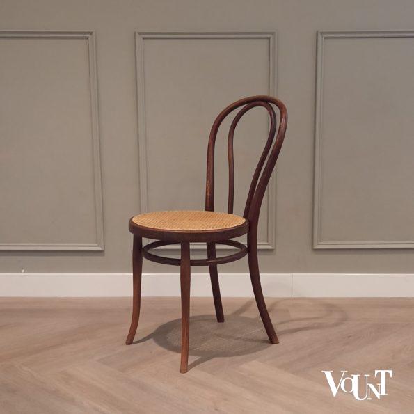 Set van 4 originele Thonet nr. 18 stoelen, rond 1910