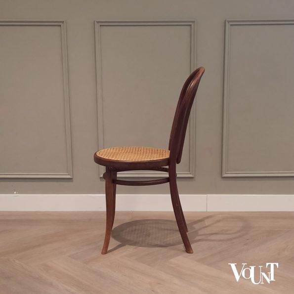 Set van 4 originele Thonet nr. 18 stoelen, rond 1910