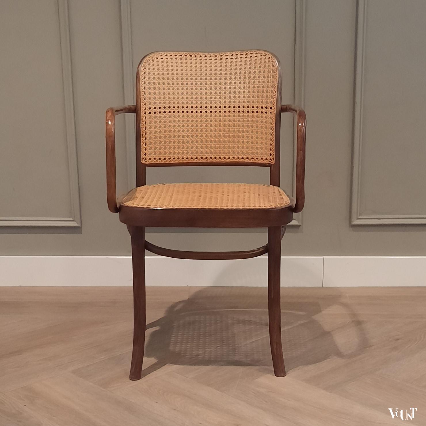 Set van 6 Praag of 811 stoelen, FMG, jaren '60